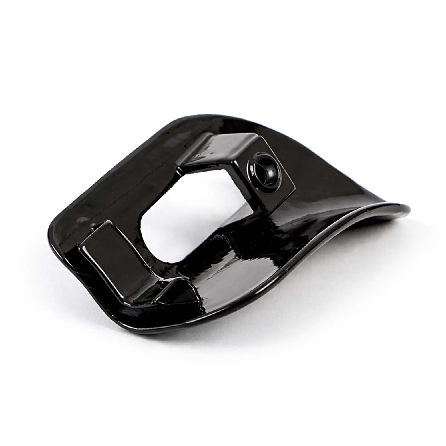 Abdeckkappe Aufnahme Sonnenblende links Metall schwarz kompatibel mit Mercedes SL R129 W124