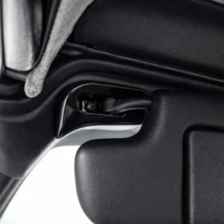 Abdeckkappe Aufnahme Sonnenblende links Metall schwarz kompatibel mit Mercedes SL R129 W124