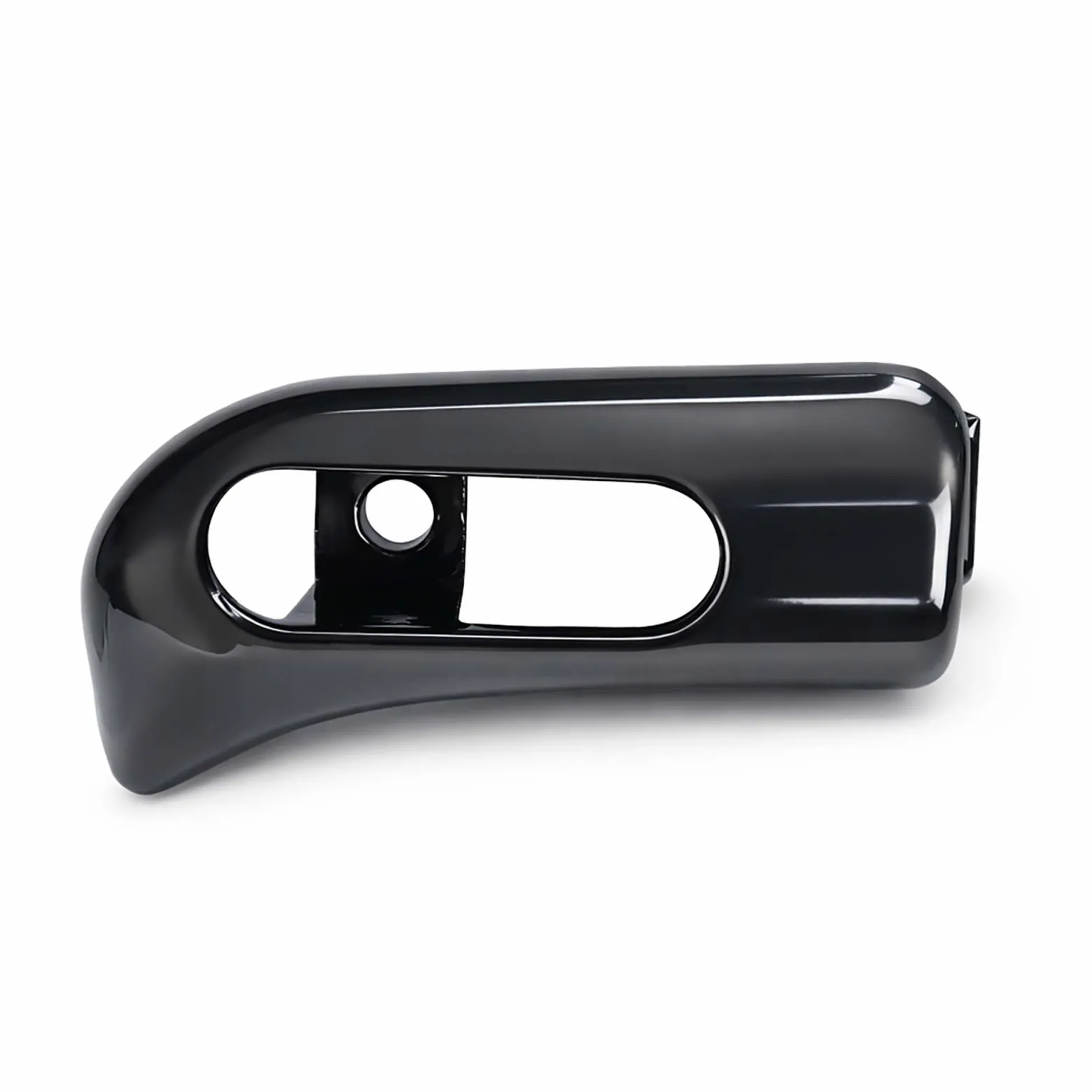 Abdeckkappe Aufnahme Sonnenblende links Metall schwarz kompatibel mit Mercedes SL R129 W124