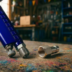 Airbrush Adapter 12,91 mm (1/4") IG Schnellkupplung 12 mm Druckluft Anschluß