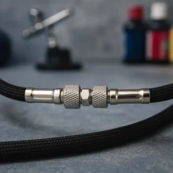 Airbrush Adapter Reduzierstück 12,91 mm (1/4") 9,51 mm (1/8") AG Luftschlauch
