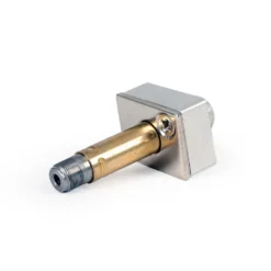 Airbrush Anlaufentlastungsventil für Kompressor AS189 / AS196 / AS19, 23 mm hoch, Airbrush Ersatzteil, silberfarben