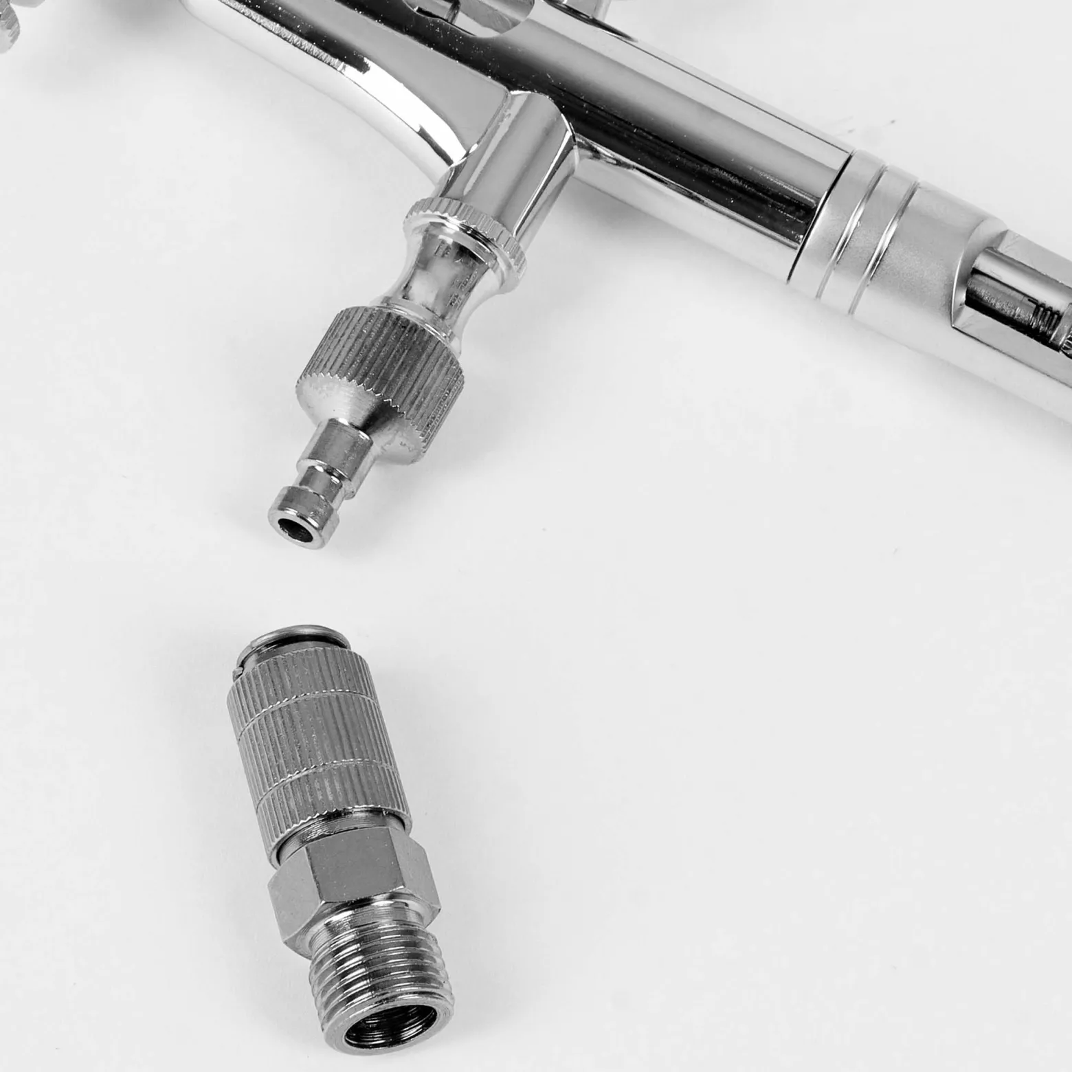 Airbrush Schnellkupplung 9,51 mm Schlauch mit 9,51 mm Außengewinde Luftschlauch