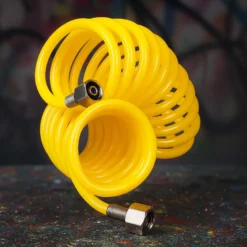Airbrush Spiralschlauch 2x G 12,91 mm (1/4") Innengewinde 5 m Druckluftschlauch