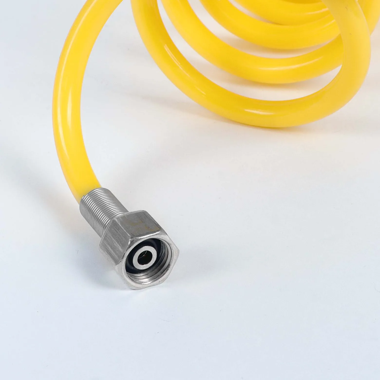 Airbrush Spiralschlauch 2x G 12,91 mm (1/4") Innengewinde 5 m Druckluftschlauch