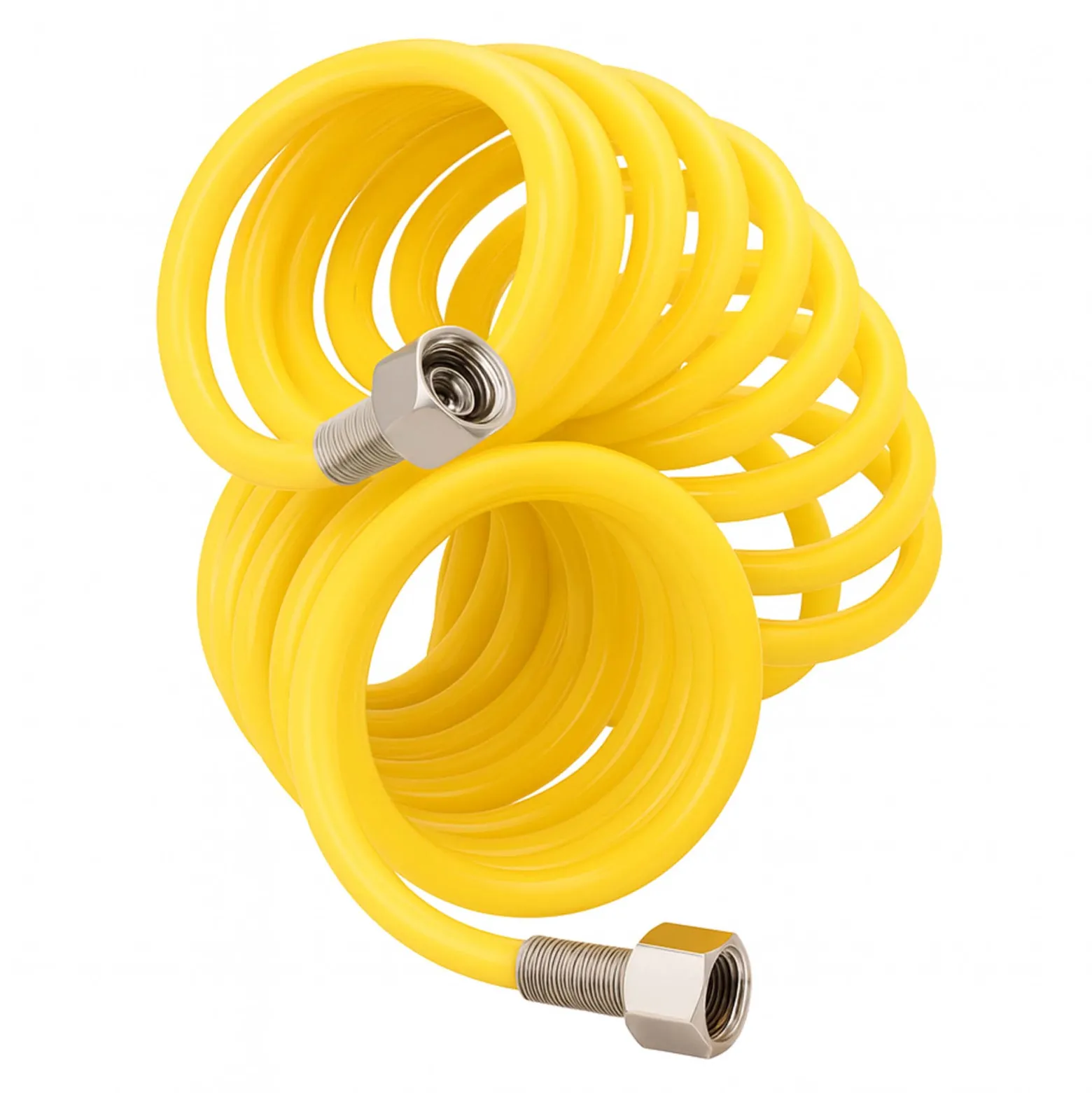 Airbrush Spiralschlauch 2x G 12,91 mm (1/4") Innengewinde 5 m Druckluftschlauch