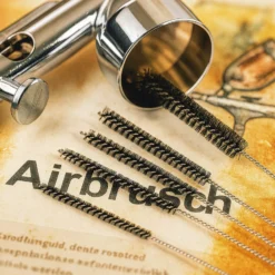 Airbrush Zubehör Glas Reinigungsstation mit Werkzeug Reinigungsdraht 5 Bürsten Reinigungsnadeln