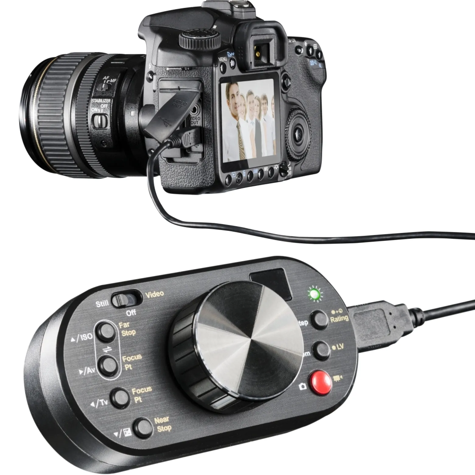 Aputure V-Control Kamera- und Videoauslöser inkl. Fernsteuerung für Canon