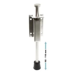 Boden-Türstopper Pedal Türstopper 93-118 mm Edelstahl Türfeststeller Türbremse