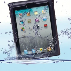 DiCAPac WP-i20 Unterwassertasche für iPad 1-6 wasserdichte Tablet Tasche bis 10 m Schutz vor Wasser, Sand und Schnee