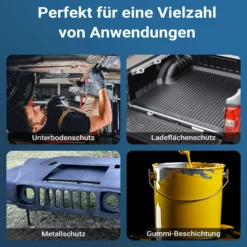 Druckbecherpistole 1100ml 4-6bar 1/4