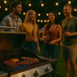 Edelstahl Grillrost eckig 58 x 30 cm rostfrei für Holzkohlegrill, Gasgrill und andere