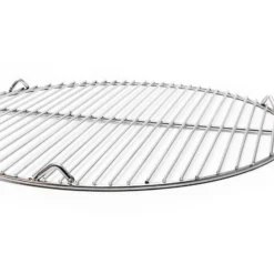 Edelstahl Grillrost rund 55 cm rostfrei für Holzkohlegrill, Gasgrill, Schwenkgrill
