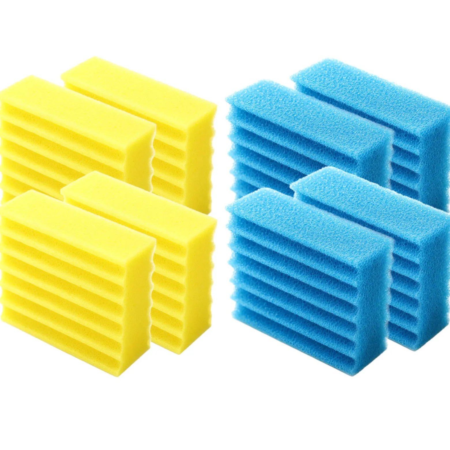 Ersatzteil für SunSun Bio-Teichfilter CBF-350B und CBF-550 Komplettset Filterschwämme