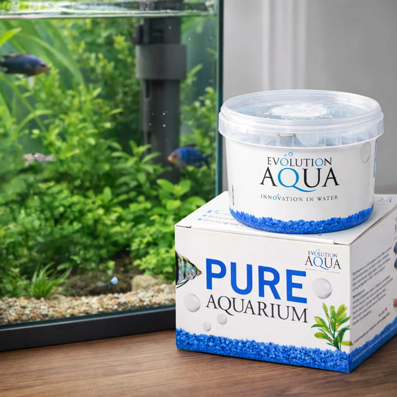 Evolution Aqua Pure Aquarium 50 Bälle mit Filterbakterien und Enzymen als Filterstarter für Aquarien und zur Aquariumpflege