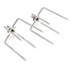 Fleischklammer / Grillklammer Set 2-tlg. für verschiedene Spieße Ø 5-11 mm