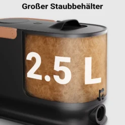 Fudajo Haustier Pflegeset schwarz, 6 in 1 Multifunktion Schermaschine, Tierhaarschneidemaschine mit Staubsauger, Pflege Paket für glänzendes Fell