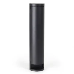 Gartensteckdose 2-fach aus Aluminium Steckdosensäule mit IP44 für Außenbereich mit 2 Steckdosen