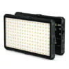 GlamSeries GlamLuxer S LED-Panel, stufenlos dimmbare Beleuchtung 3200-5600 K, LED-Leuchte mit Tischstativ, Diffusor, Kugelkopf, Make-Up Light 8 h Laufzeit