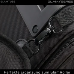 GlamSeries GlamTube Pinselhalter 23,5 x 11,5 cm zur Aufbewahrung von Make up Pinseln, 2-teiliger Schminkorganizer auch für Stifte, Brillen und Schmuck