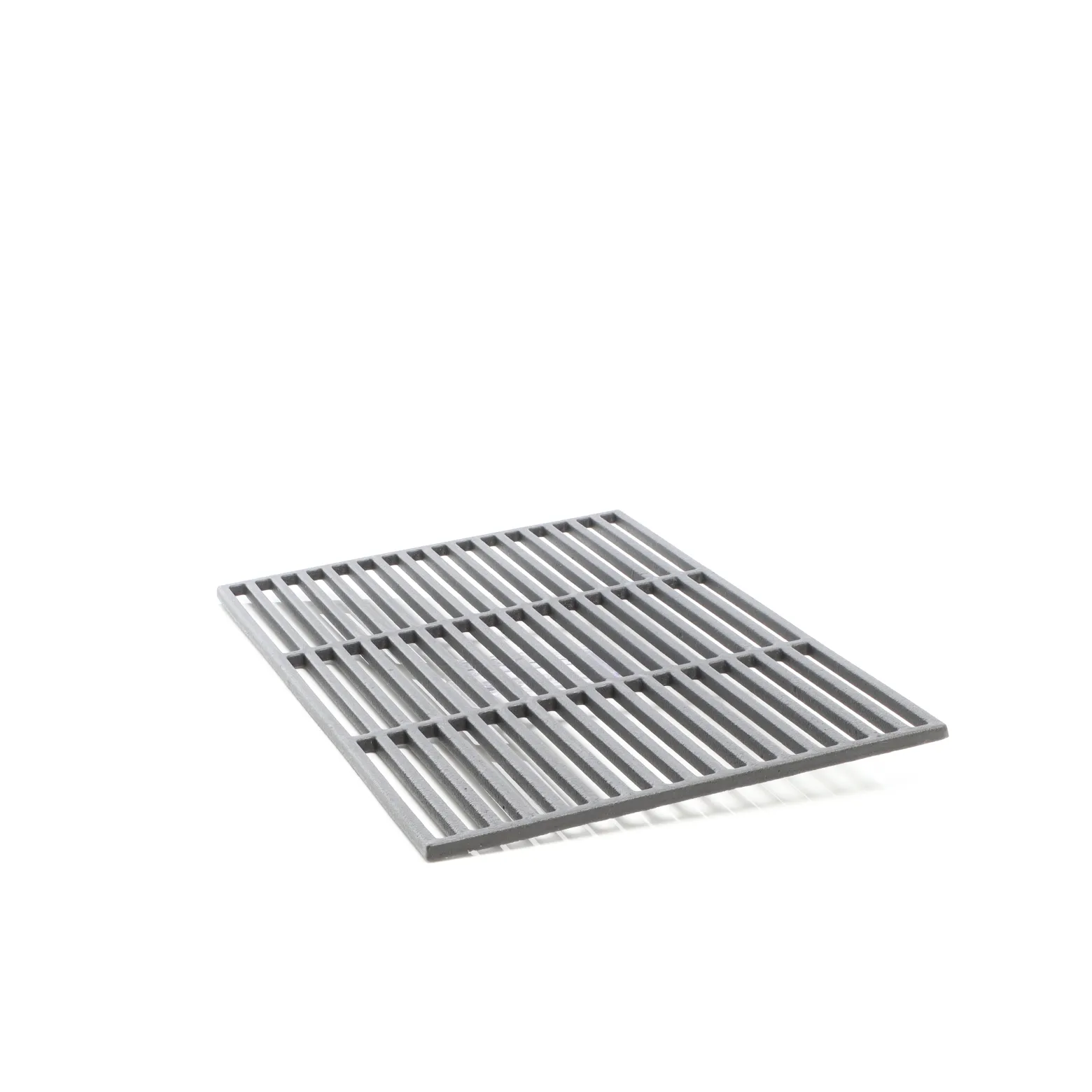 Gusseisen Grillrost eckig 60 x 40 cm massiv für Holzkohlegrill Gasgrill