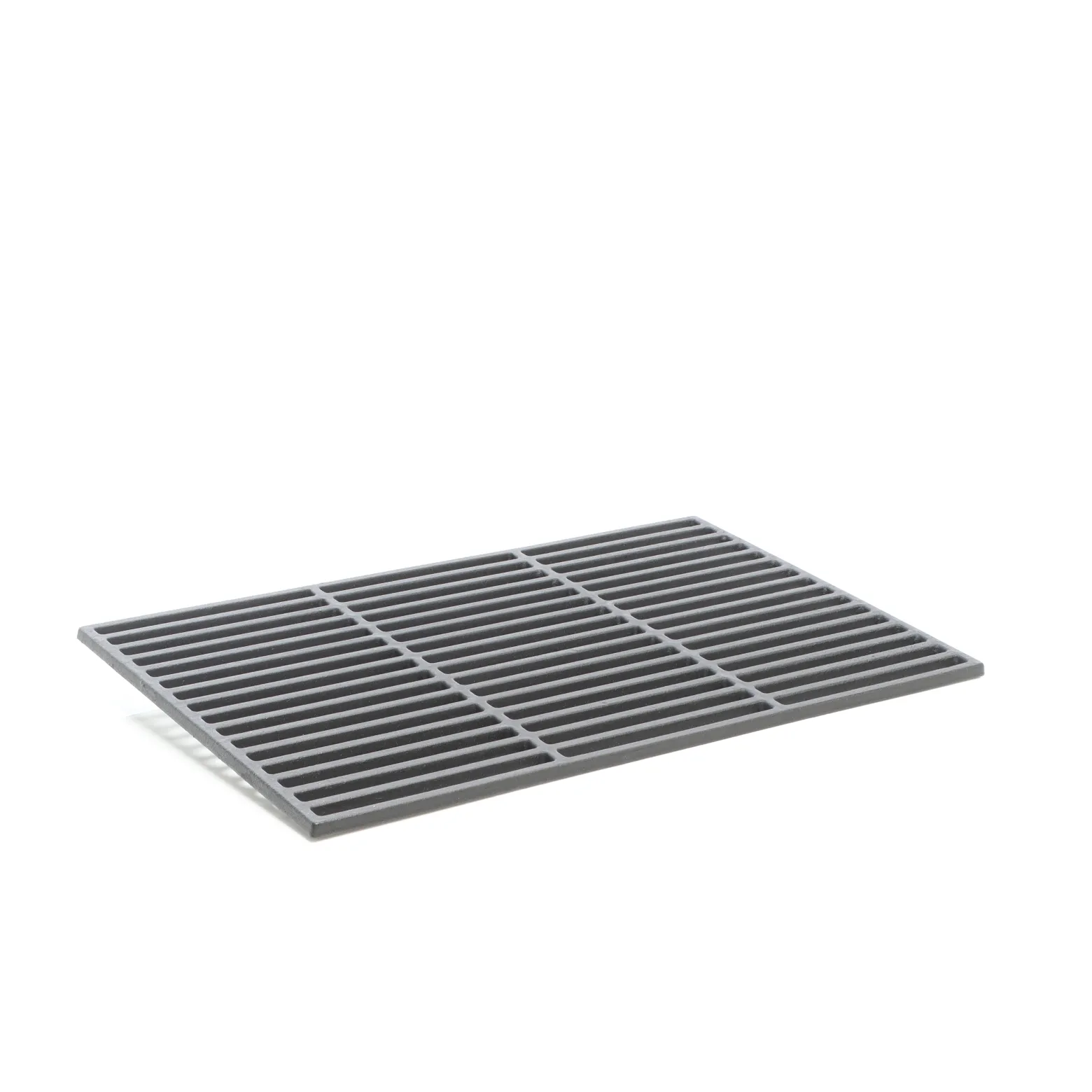 Gusseisen Grillrost eckig 67 x 40 cm massiv für Holzkohlegrill Gasgrill