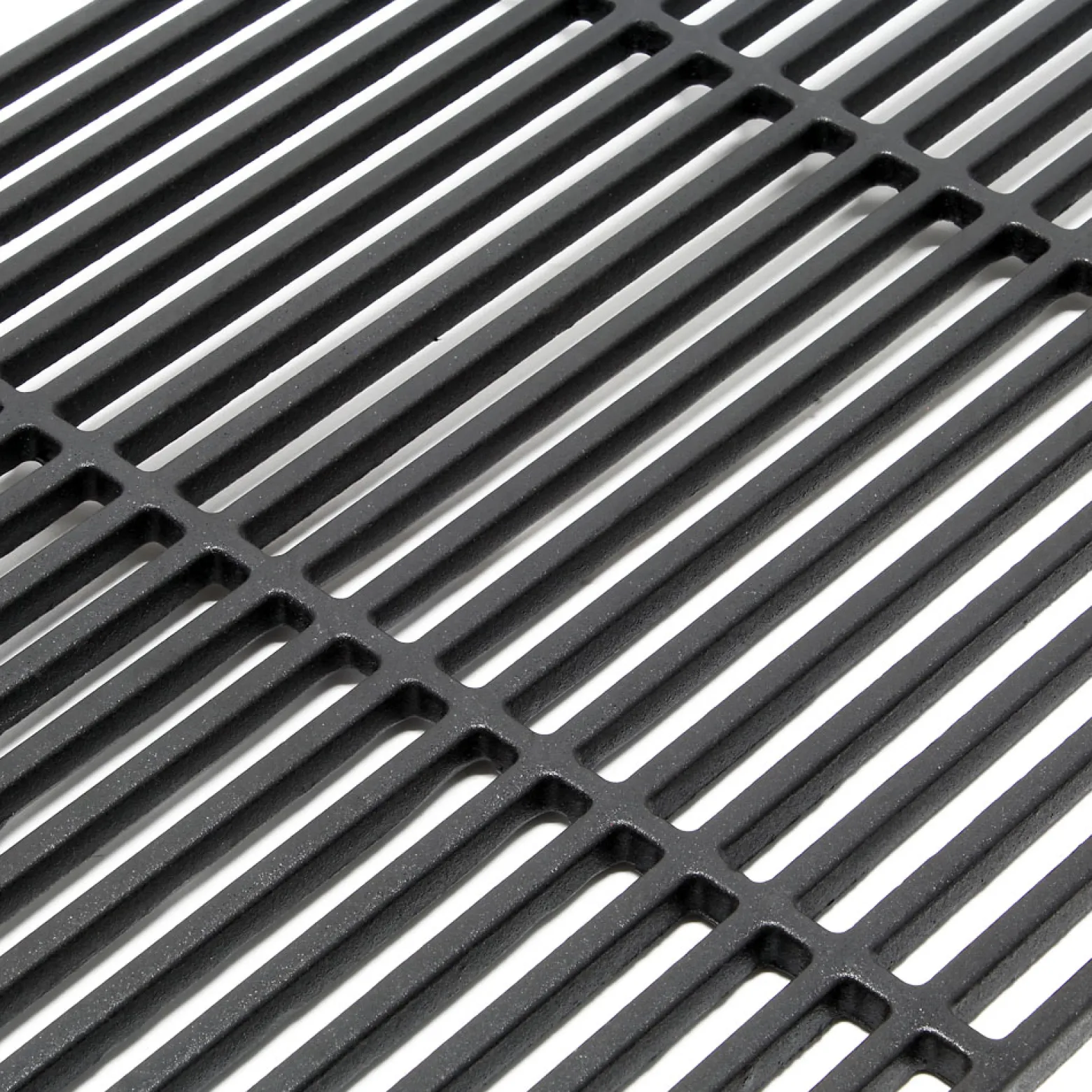 Gusseisen Grillrost eckig 67 x 40 cm massiv für Holzkohlegrill Gasgrill