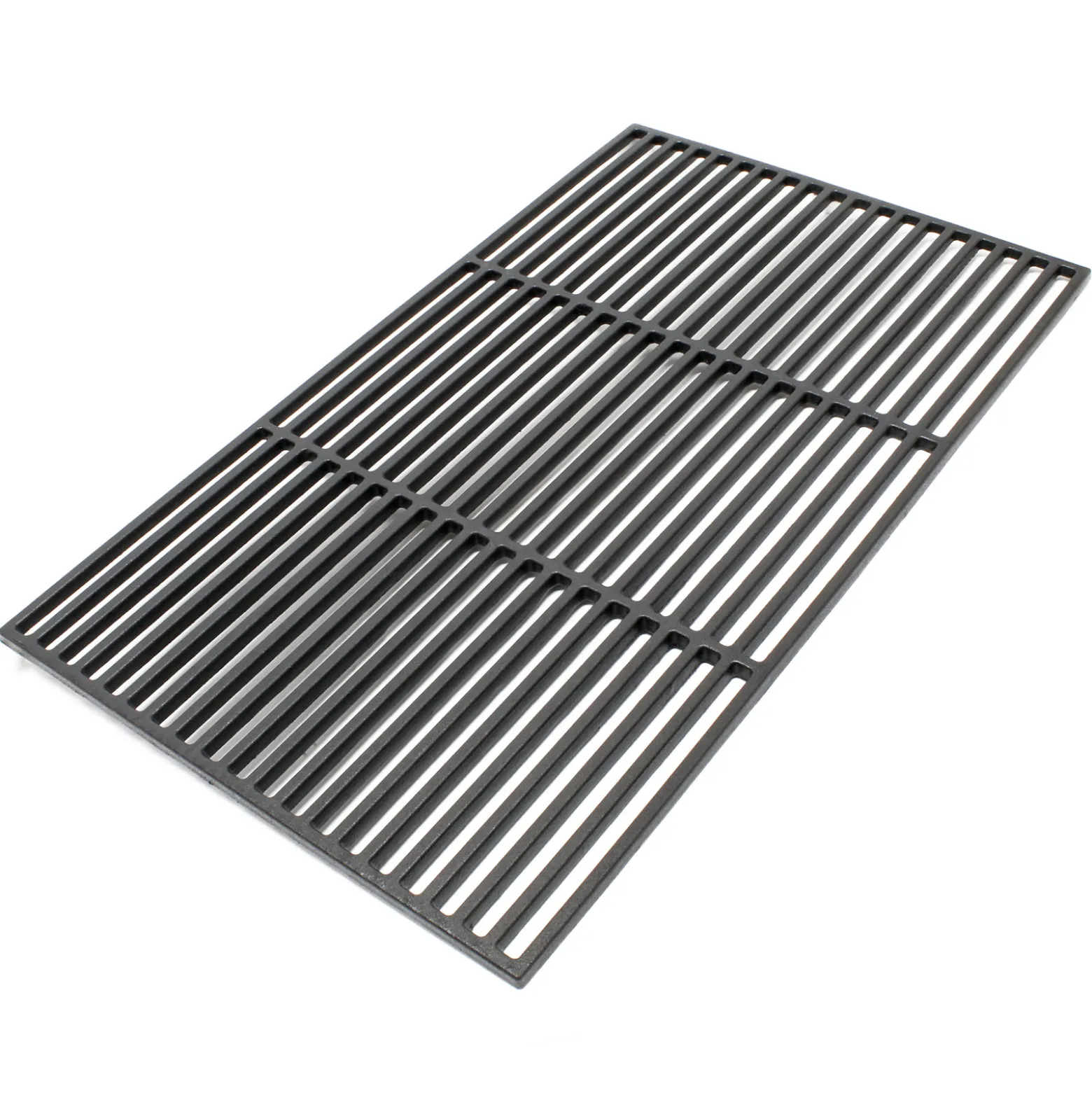 Gusseisen Grillrost eckig 67 x 40 cm massiv für Holzkohlegrill Gasgrill