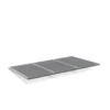 Gusseisen Grillrost eckig 54 x 34 cm massiv für Holzkohlegrill Gasgrill