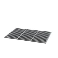 Gusseisen Grillrost eckig 54 x 34 cm massiv für Holzkohlegrill Gasgrill