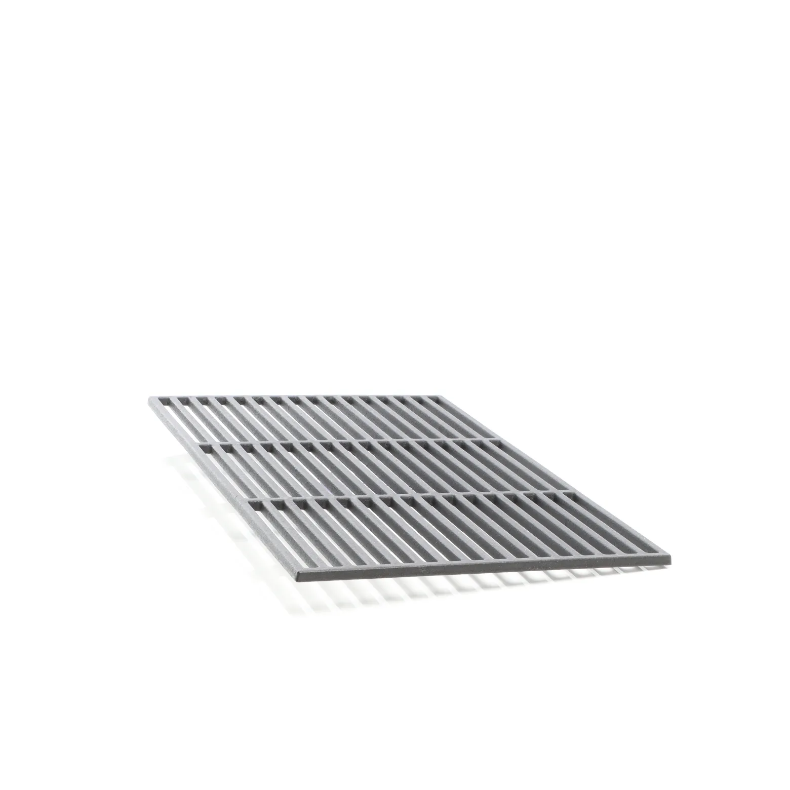 Gusseisen Grillrost eckig 54 x 34 cm massiv für Holzkohlegrill Gasgrill