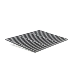Gusseisen Grillrost eckig 45 x 35 cm massiv für Holzkohlegrill Gasgrill