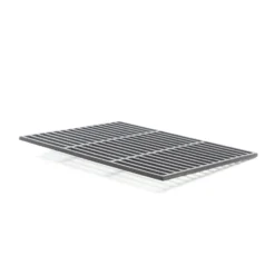 Gusseisen Grillrost eckig 45 x 35 cm massiv für Holzkohlegrill Gasgrill