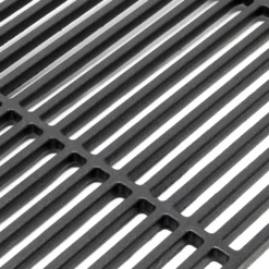 Gusseisen Grillrost eckig 45 x 35 cm massiv für Holzkohlegrill Gasgrill