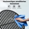 Gusseisen Grillrost rund 54,5 cm massiv für Kugelgrill und Rundgrill