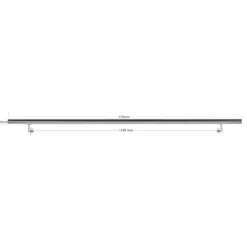 Handlaufset Wandhalter Handlauf 150cm Halter Treppe Haltegriff Edelstahl V2A