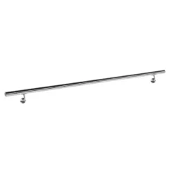Handlaufset Wandhalter Handlauf 150cm Halter Treppe Haltegriff Edelstahl V2A