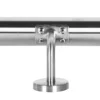 Handlaufset Wandhalter Handlauf 100cm Halter Treppe Haltegriff Edelstahl V2A
