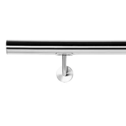 Handlaufset Wandhalter Handlauf 100cm Halter Treppe Haltegriff Edelstahl V2A