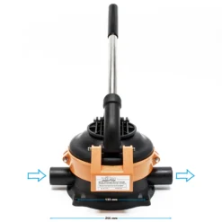 Handpumpe Wasserpumpe mit rostfreiem Stahlhebel max. 70l/min