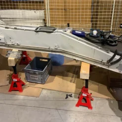 Höhenverstellbare Unterstellböcke im Set mit je 6000 kg Traglast