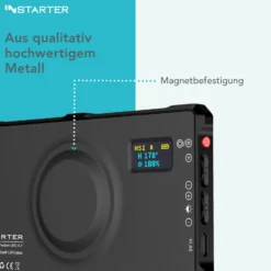 Instarter Spectar LED Videoleuchte, magnetische Kamera Beleuchtung mit Bi-Color, 10 W Videolicht mit Diffusor, Studiolicht mit Powerbank-Funktion