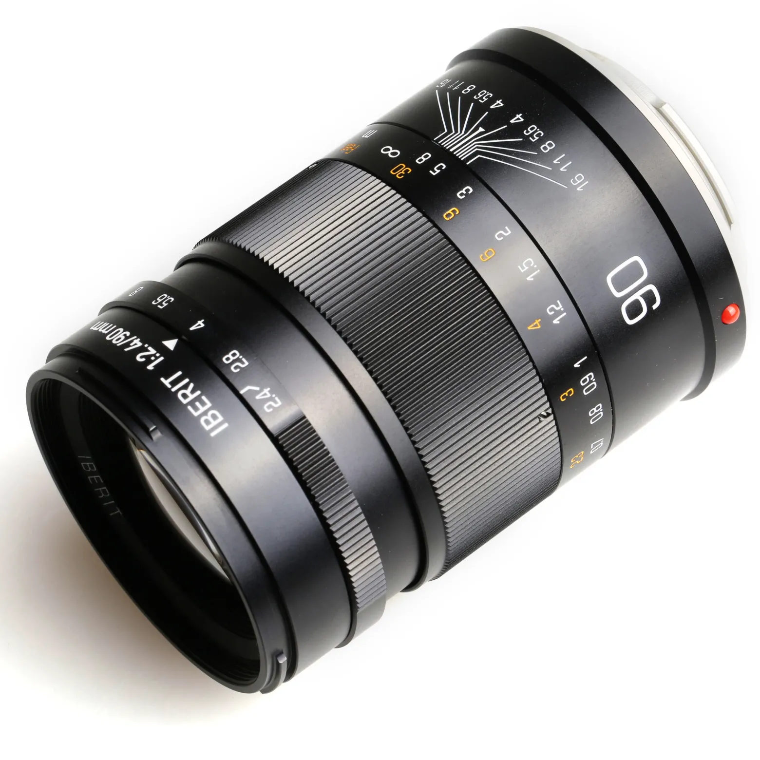 Kipon Iberit 90mm F2,4 Vollformat Objektiv – kompatibel mit Sony E – Fotoobjektiv mit Brennweite 90 mm, APS-C Sensoren, robustes Gehäuse