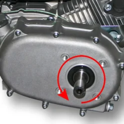 LIFAN 177 Benzinmotor 6,6 kW 9 PS 270 ccm mit Ölbadkupplung und Reduktionsgetriebe 2:1 E-Start