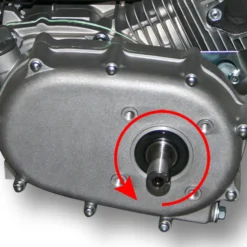 LIFAN 168 Benzinmotor 4,8 kW 6,5 PS 196 ccm mit Ölbadkupplung Reduktionsgetriebe 2:1 E-Starter