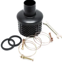 LIFAN Benzin Wasserpumpe 1,4kW (2,5PS) 9m³/h 20m Förderhöhe, Gartenpumpe mit 50mm (2") Anschluss und 4 Takt Motor, Motorpumpe
