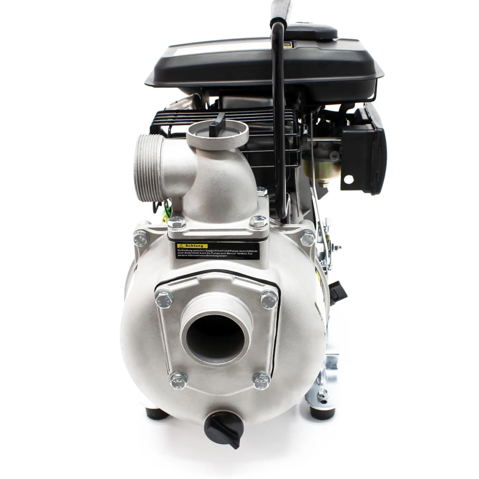 LIFAN Benzin Wasserpumpe 1,4kW (2,5PS) 9m³/h 20m Förderhöhe, Gartenpumpe mit 50mm (2") Anschluss und 4 Takt Motor, Motorpumpe