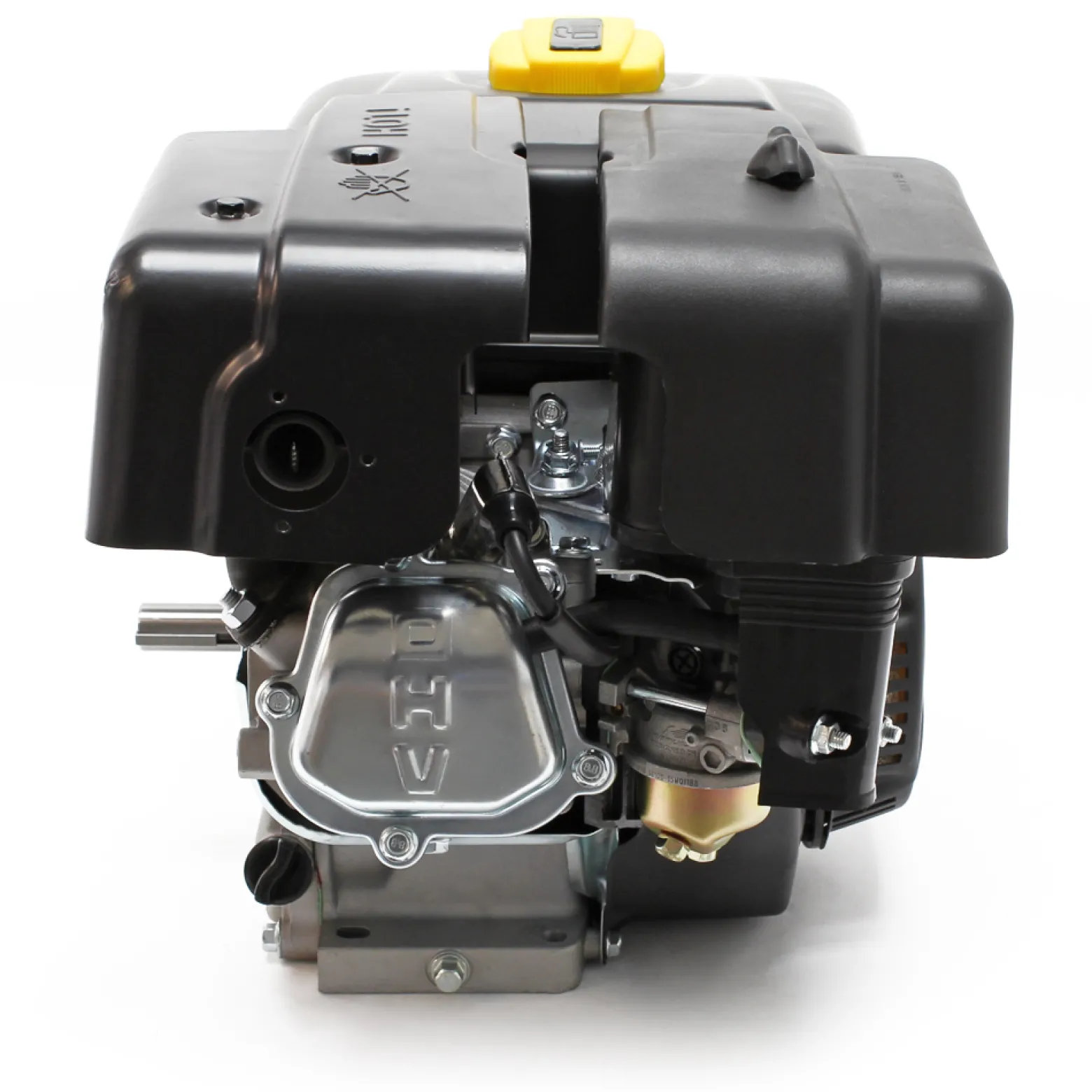 LIFAN 168 Einzylinder Benzinmotor mit 6,5 PS Leistung und 12V E-Start für Kleinmaschinen & Karts, luftgekühlter 4-Takt Motor mit 20 mm Kurbelwelle, OHV-Ventilsteuerung & 196 cc Hubraum