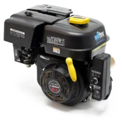 LIFAN 168 Einzylinder Benzinmotor mit 6,5 PS Leistung und 12V E-Start für Kleinmaschinen & Karts, luftgekühlter 4-Takt Motor mit 20 mm Kurbelwelle, OHV-Ventilsteuerung & 196 cc Hubraum