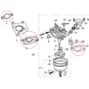 LIFAN Ersatzteil für 15 PS Benzinmotor Dichtungssatz, Ersatzteil für 12 kW Benzin Motor, Go Kart Motor E10 kompatibel